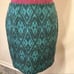 Rachel by Rachel Roy Tribal Print Side Zip Pencil