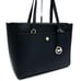 Michael Kors Maisie Large Pebbled Leather 3-in-1 Tote Bag Black/Gold (NWT)