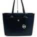 Michael Kors Maisie Large Pebbled Leather 3-in-1 Tote Bag Black/Gold (NWT)