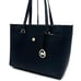 Michael Kors Maisie Large Pebbled Leather 3-in-1 Tote Bag Black/Gold (NWT)