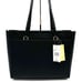 Michael Kors Maisie Large Pebbled Leather 3-in-1 Tote Bag Black/Gold (NWT)