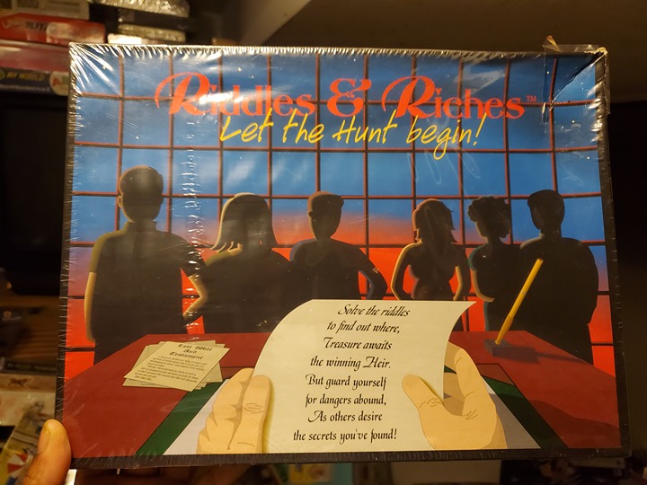 Riddles and Riches Board Game 1996