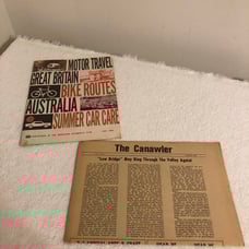 Vintage June 1969 Akron Canal Fulton AAA Publications Britain & Australia