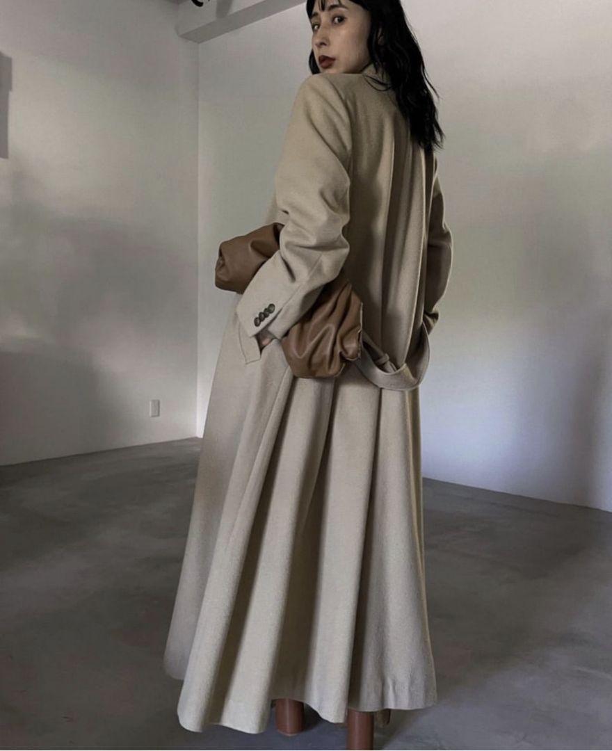 Ameri NAPOLEON DETAIL FLARE COAT