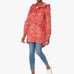 Red and hearts Joules raincoat, 6