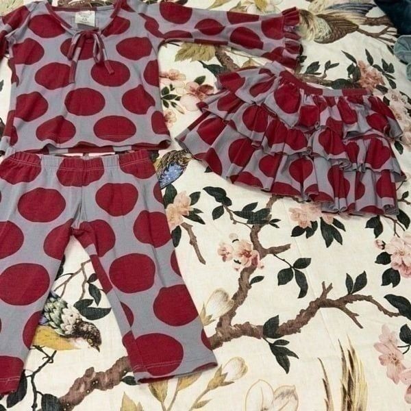 Persnickety polka dot set 18 month 3pc