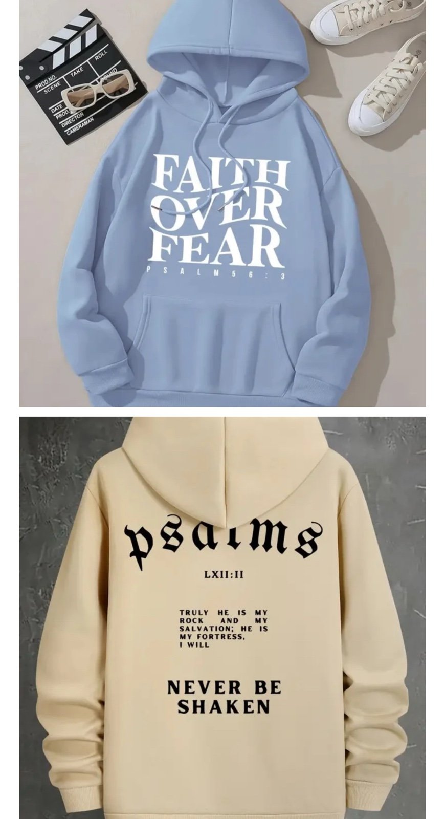 Hoodie x2 man’s L