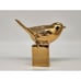 Rookwood 24K Gold Plated Paperweight Golden Canary Limited Edition #490 0f 500