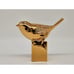 Rookwood 24K Gold Plated Paperweight Golden Canary Limited Edition #490 0f 500