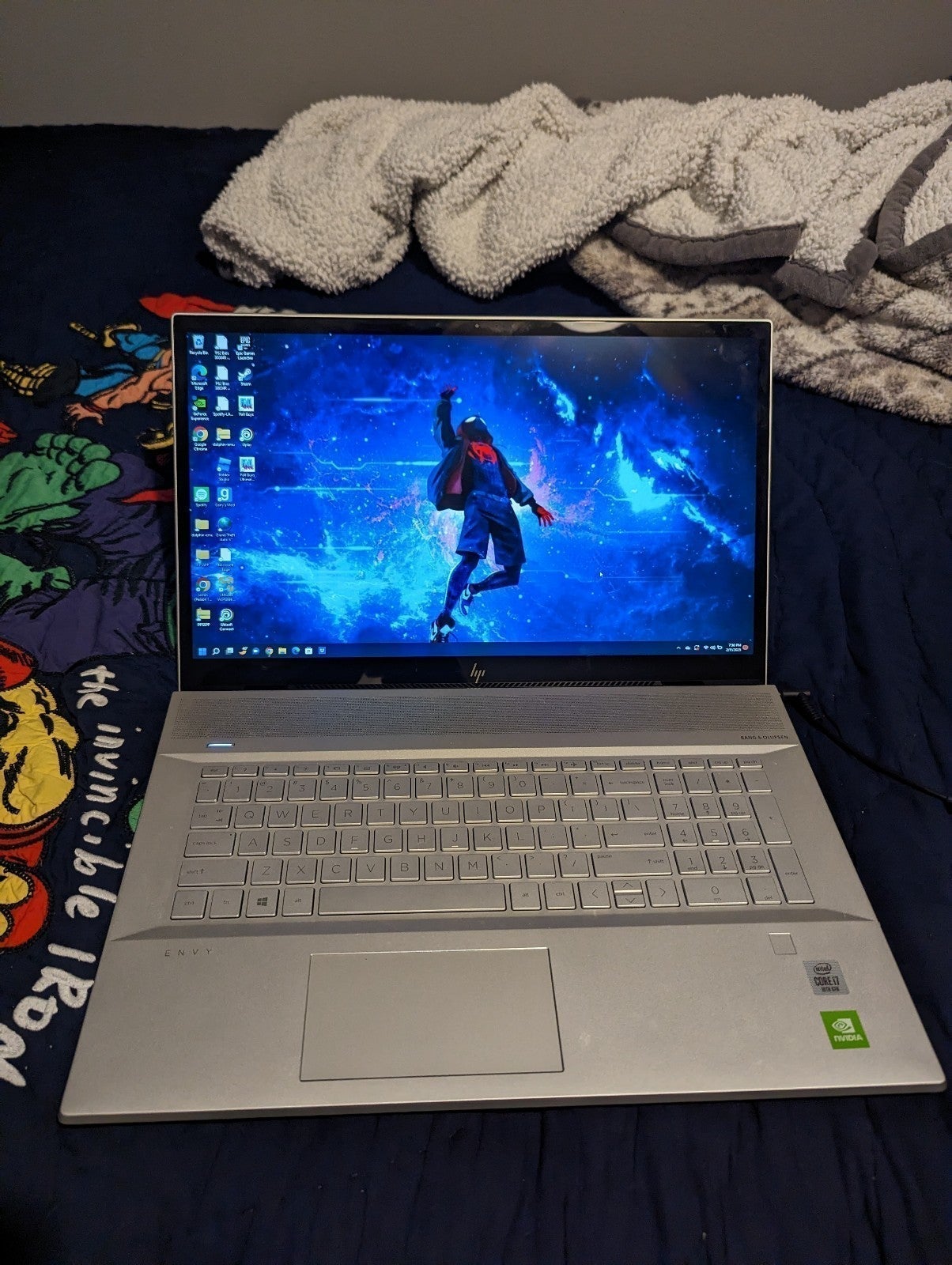 HP ENVY 12GB Ram Touch-Screen Laptop 512 GB in Silver