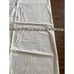 Set of two white regular pillowcases with embroidered flowers