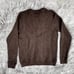 Patagonia Ribbed Merino Wool V-Neck Gingerbread Sweater, Size M