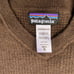 Patagonia Ribbed Merino Wool V-Neck Gingerbread Sweater, Size M