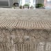 Vintage lace crochet table cloth