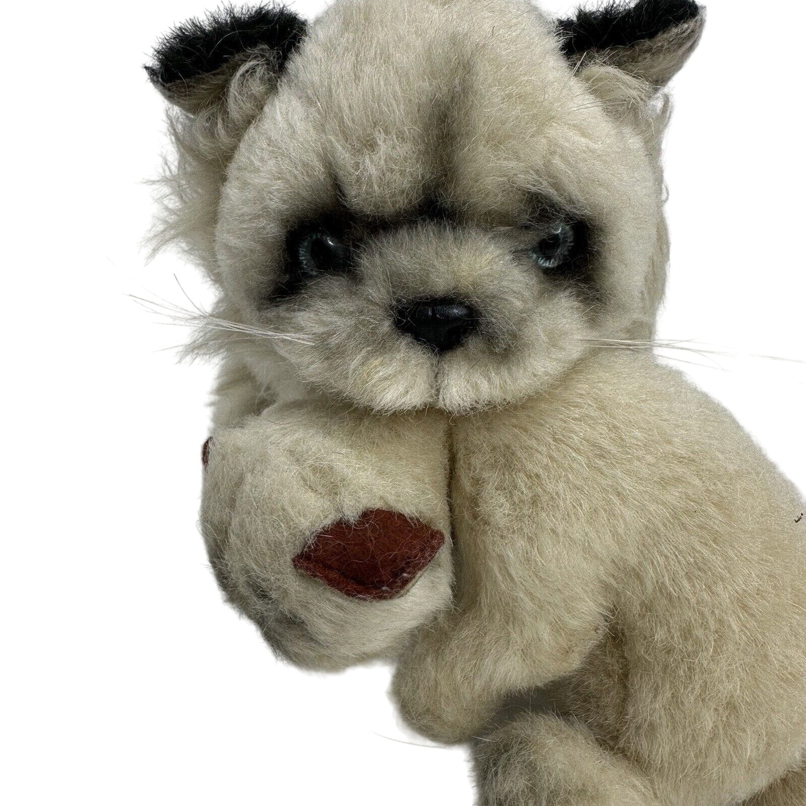 AVANTI Lifelike 1983 VINTAGE 24 HIMALAYAN MOTHER CAT CARRYING KITTEN
