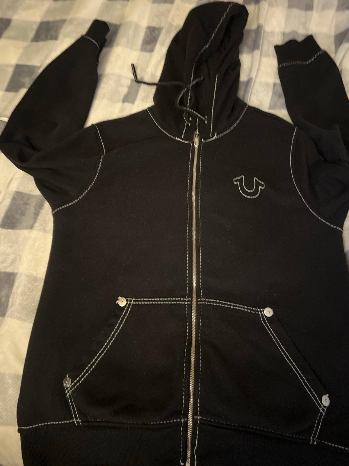 True religion zip up