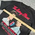 Vintage Rolling Stones Shirt Men Medium Black Steel Wheels 1989 US Tour Band 80s