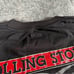Vintage Rolling Stones Shirt Men Medium Black Steel Wheels 1989 US Tour Band 80s