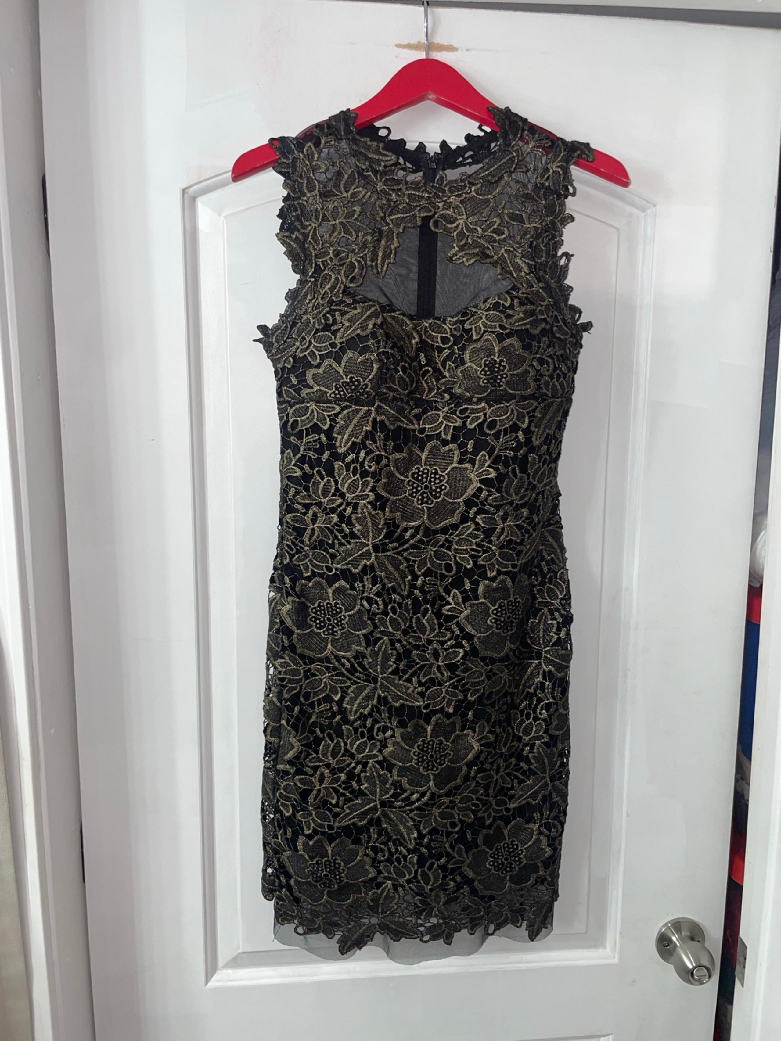 Betsey & Adam lace cocktail dress size 2