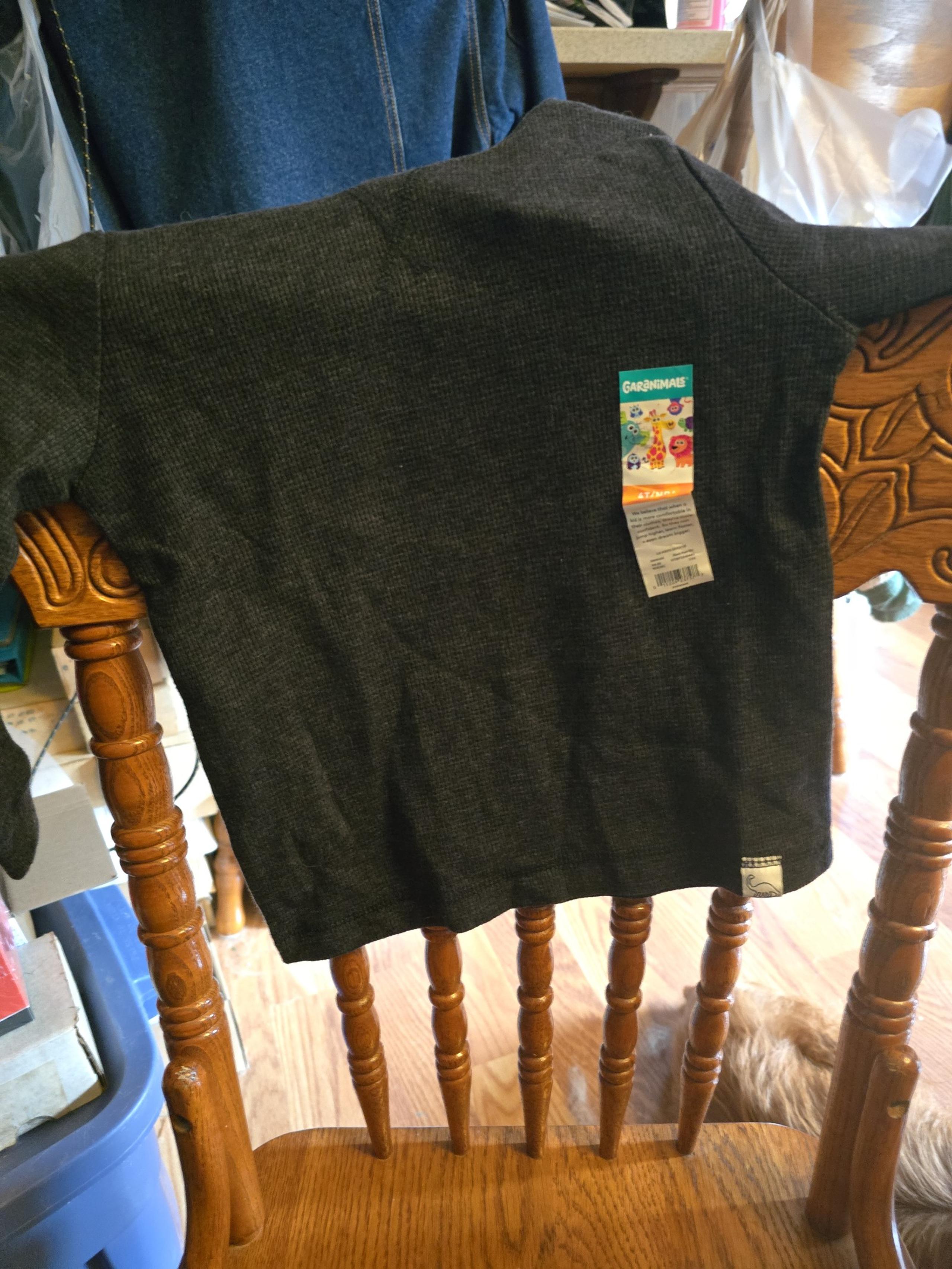 Granimals hoodie new with tag in size 4T. Boys or girls, you decide.