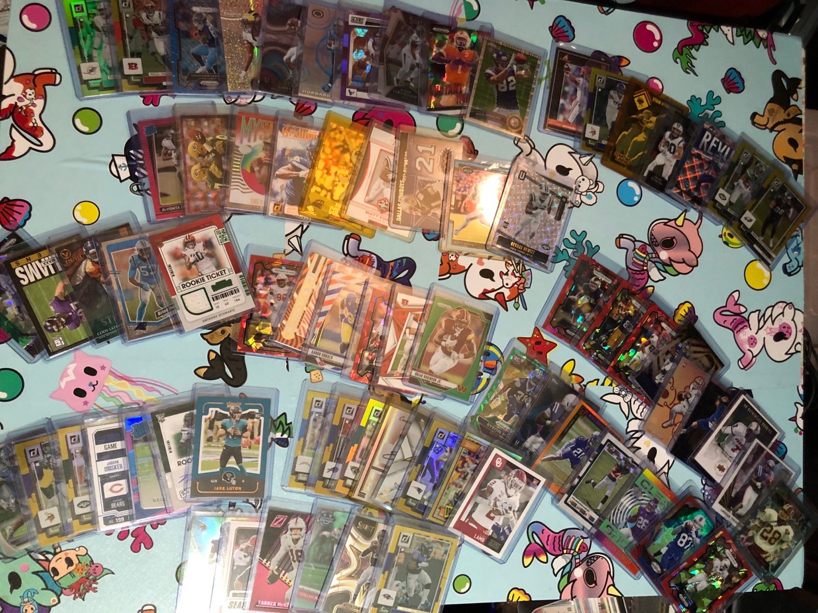 Football card lot