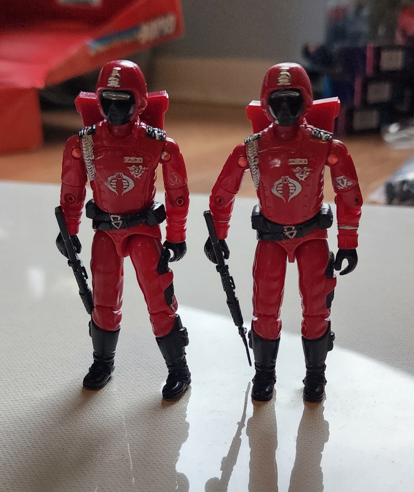 GI Joe Crimson Guard 1985 x2 complete