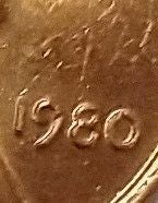1980 rd Lincoln cent error