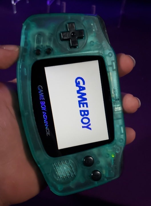 Custom Gameboy Advance - Mint/Teal