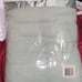 Alcove fleece blanket with satin trim