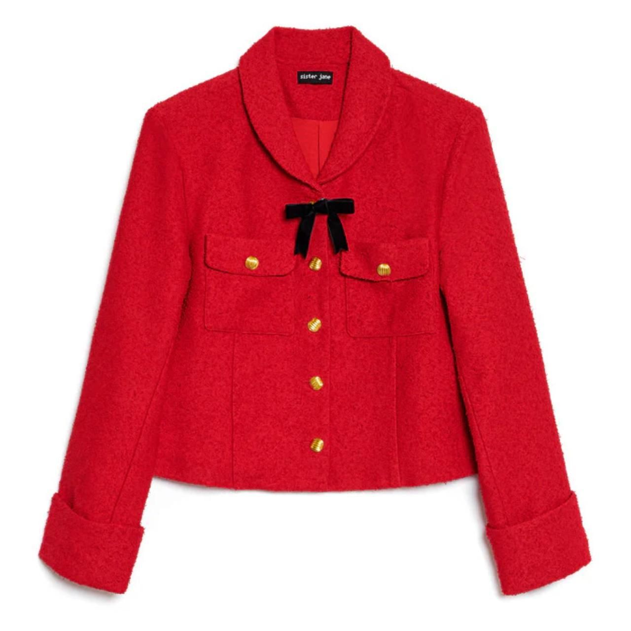 Sister-jane Women's Red and Orange Jacket