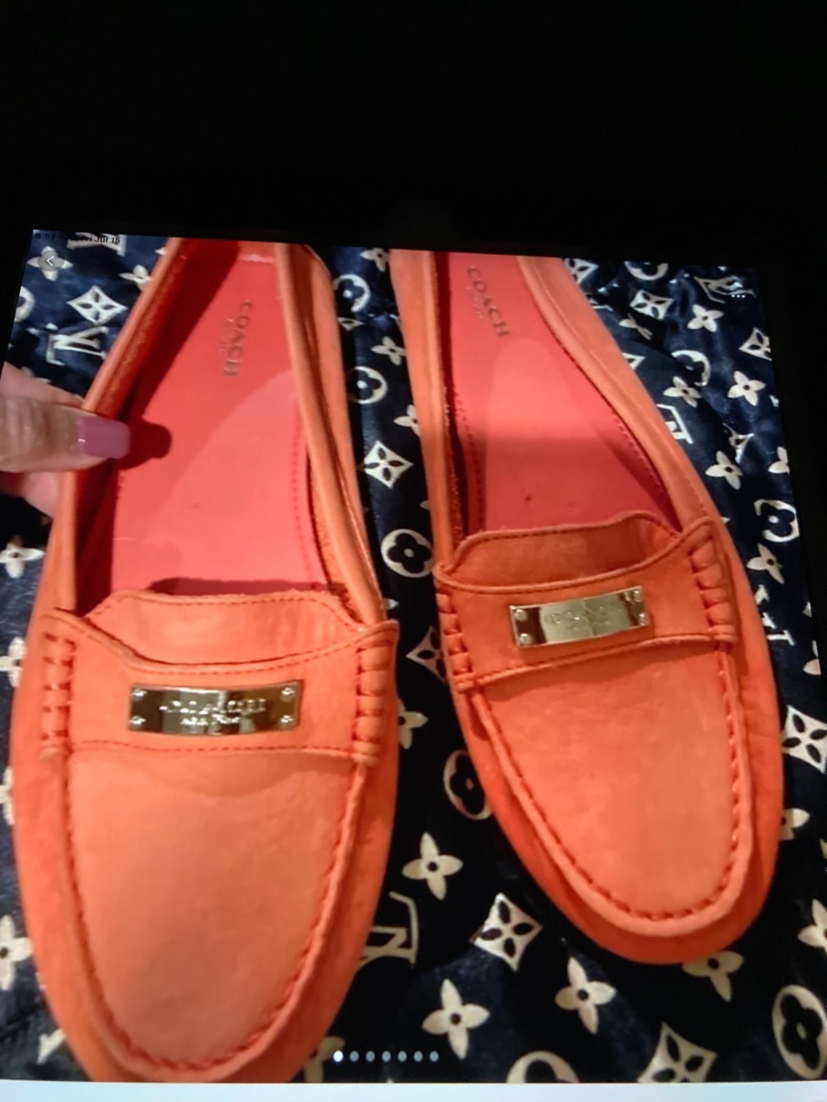 New Coach Suede Limited Edition Loafers- Fast shipping