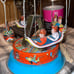 Vintage Tin Toy MerrygoRound in MINT NRFB