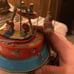 Vintage Tin Toy MerrygoRound in MINT NRFB
