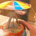 Vintage Tin Toy MerrygoRound in MINT NRFB
