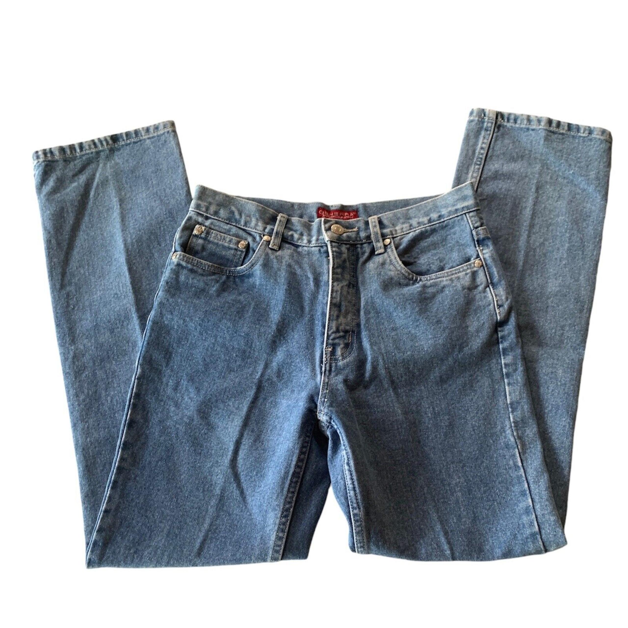 Vintage Generra Clothing Company Blue Jeans Cotton Ladies Junior Size 9
