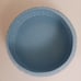 Vintage McCould Mold '86 Blue Doily Lid Ceramic Covered Dish