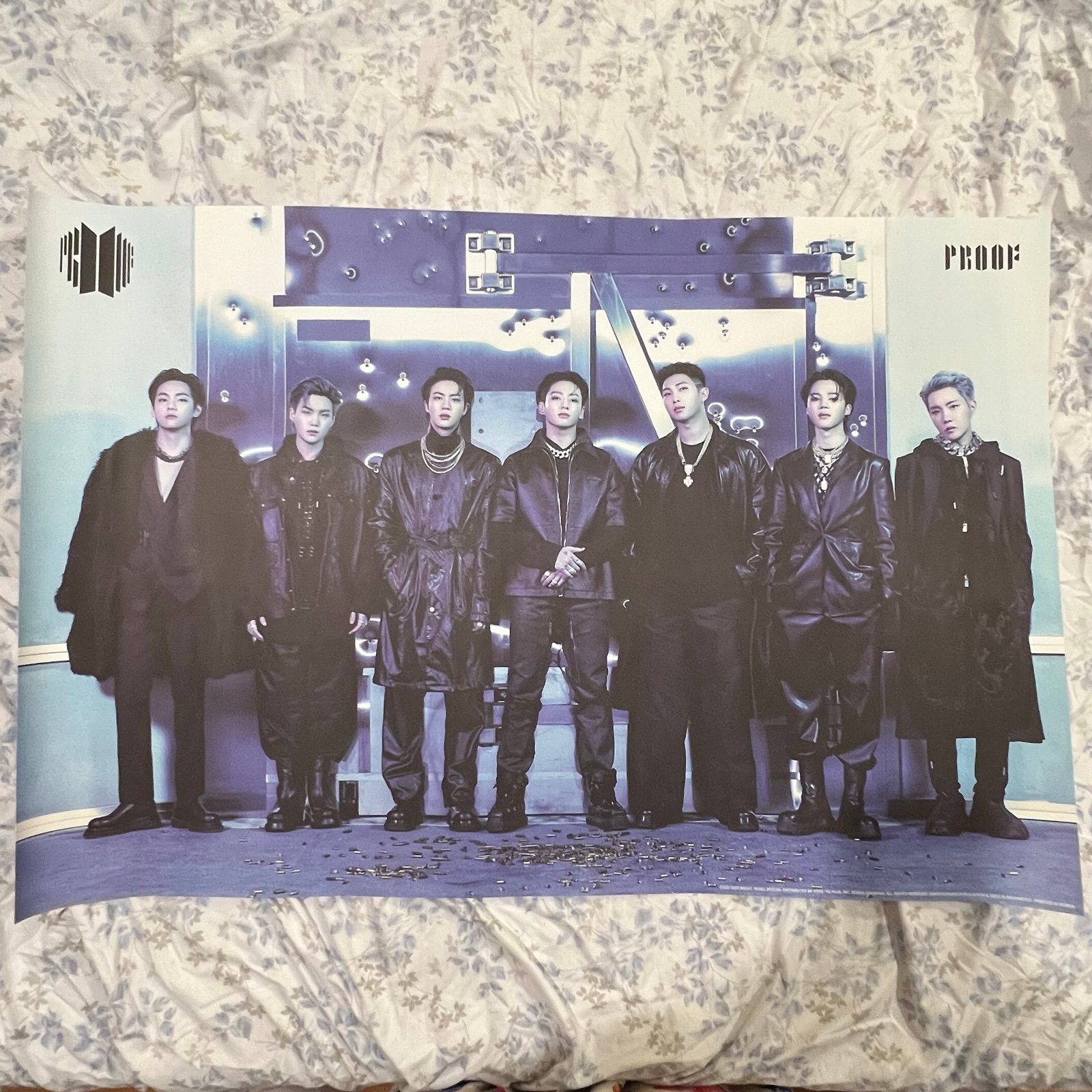 BTS 2022 BTS EXHIBITION PROOF OFFICIAL GOODS POSTER SET NEW