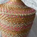 Basket Boho Style Basket with Lid