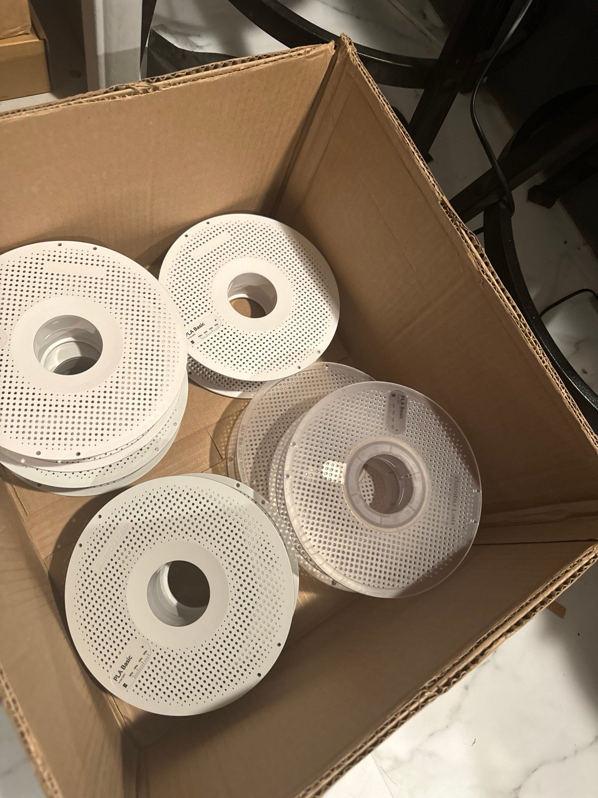 8 Bambu spools