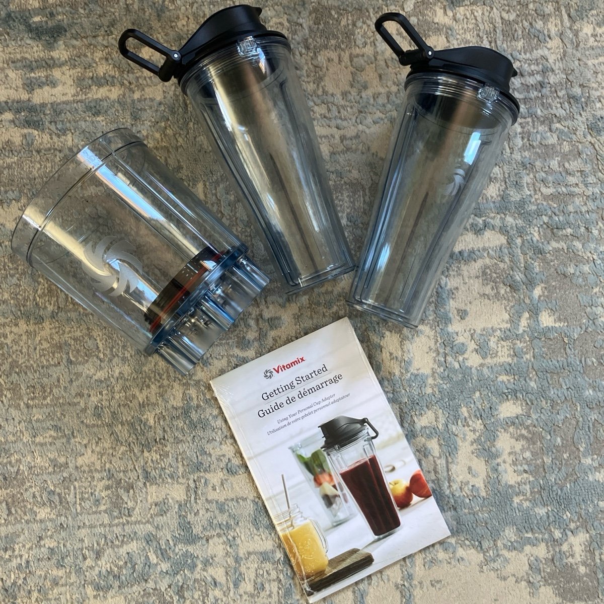 Vitamix Explorian Series To Go Cup x2 & Blending Attachment BNNU