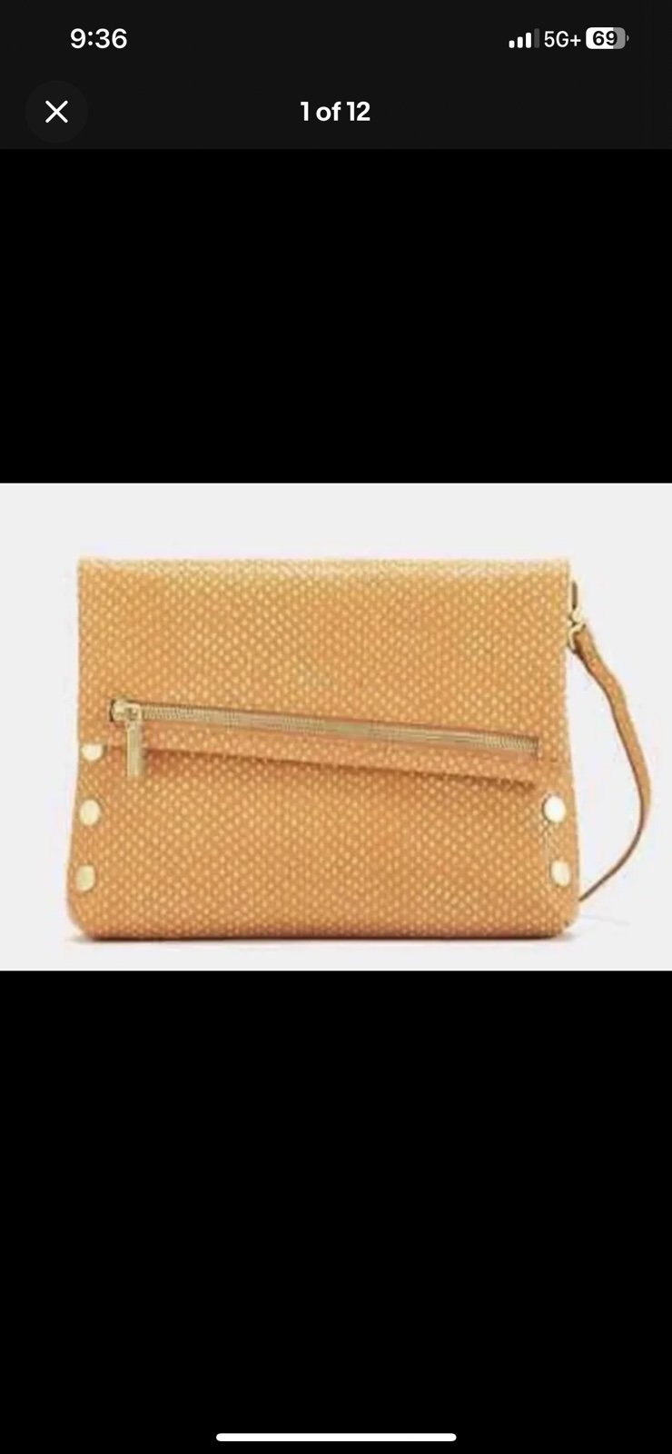 Hammitt VIP Med Apicot Tan Crossbody Bag