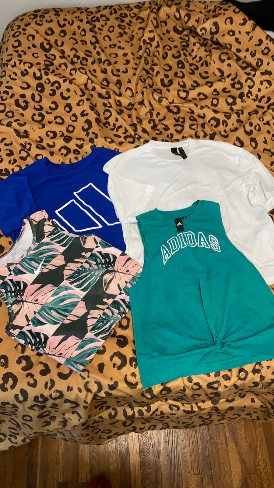 Adidas and Nike tops