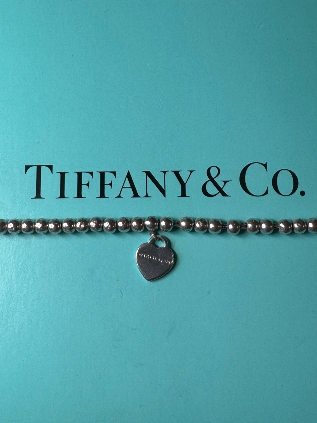 Tiffany & Co 4mm Rubedo bracelet 8”