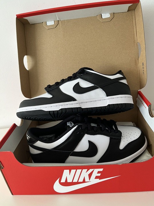Nike Dunk Low Retro Black White Panda Women's Size 7 New In Box FAST SHIPPING