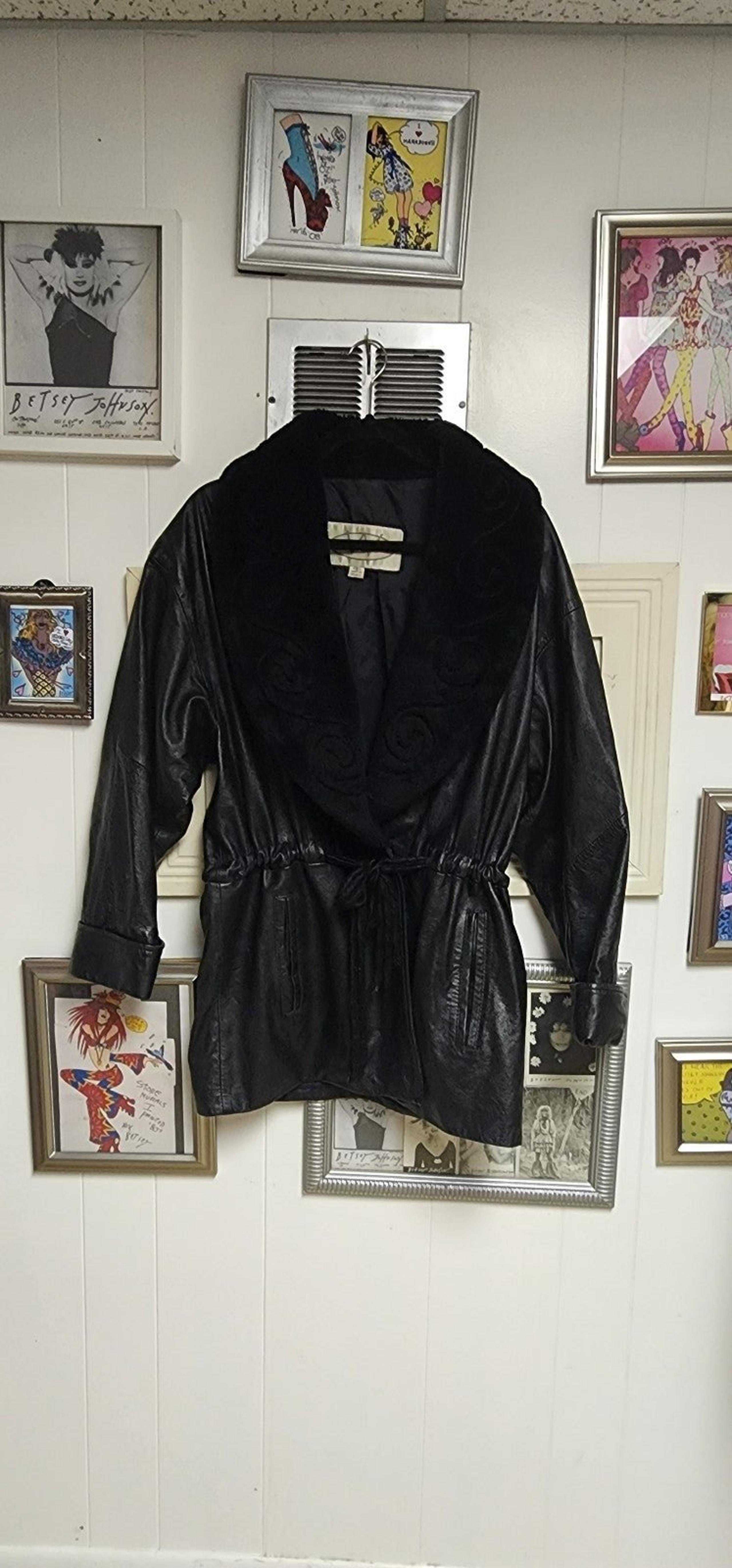 Vintage Winlit leather coat