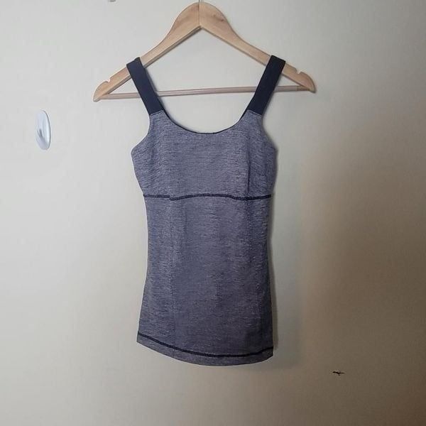 Lululemon Active Strength Tank Heathered Persian Purple / Persian Purple Size 4