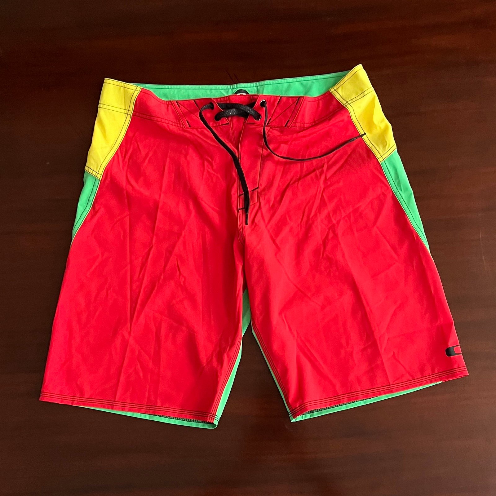Oakley Rasta Colored Men's Swim Trunks