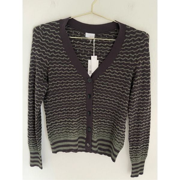 ECRU Stitch Cardigan Size Small NWT