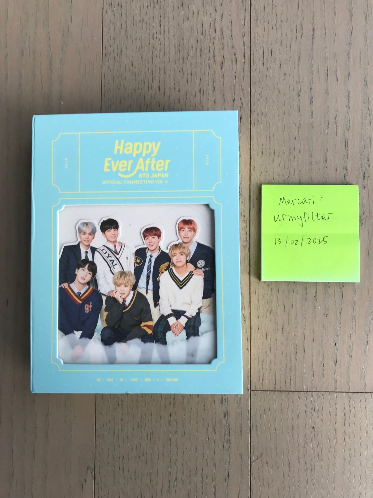 BTS 4th Muster happy ever after fanmeeting Japan DVD