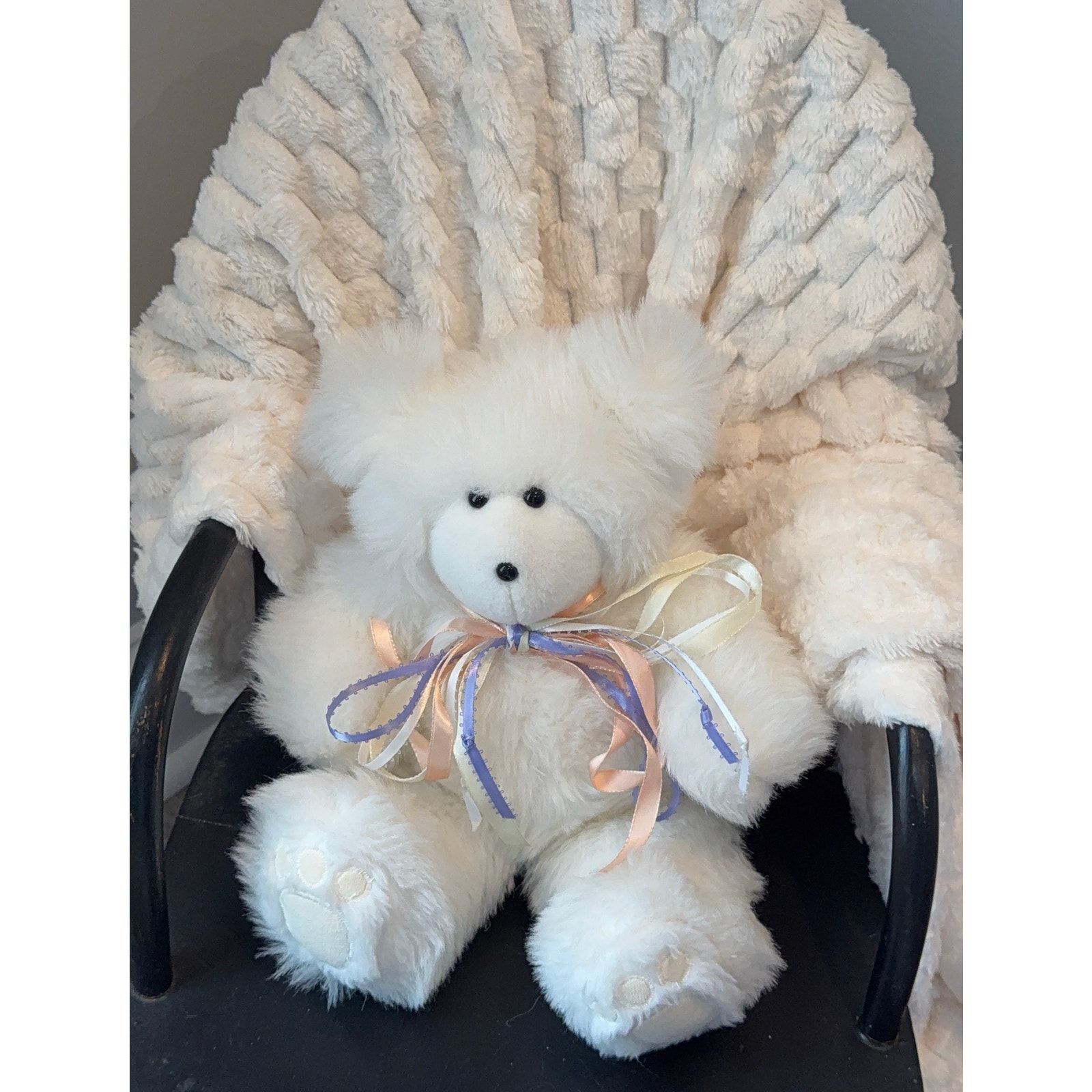 Vintage 1984 Cartier Bear Michelette with Ribbons - Adorable!